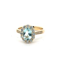 Anello Moraglione Donna in Oro Acquamarina 2.00 Ct LNABC140 - LNABC140